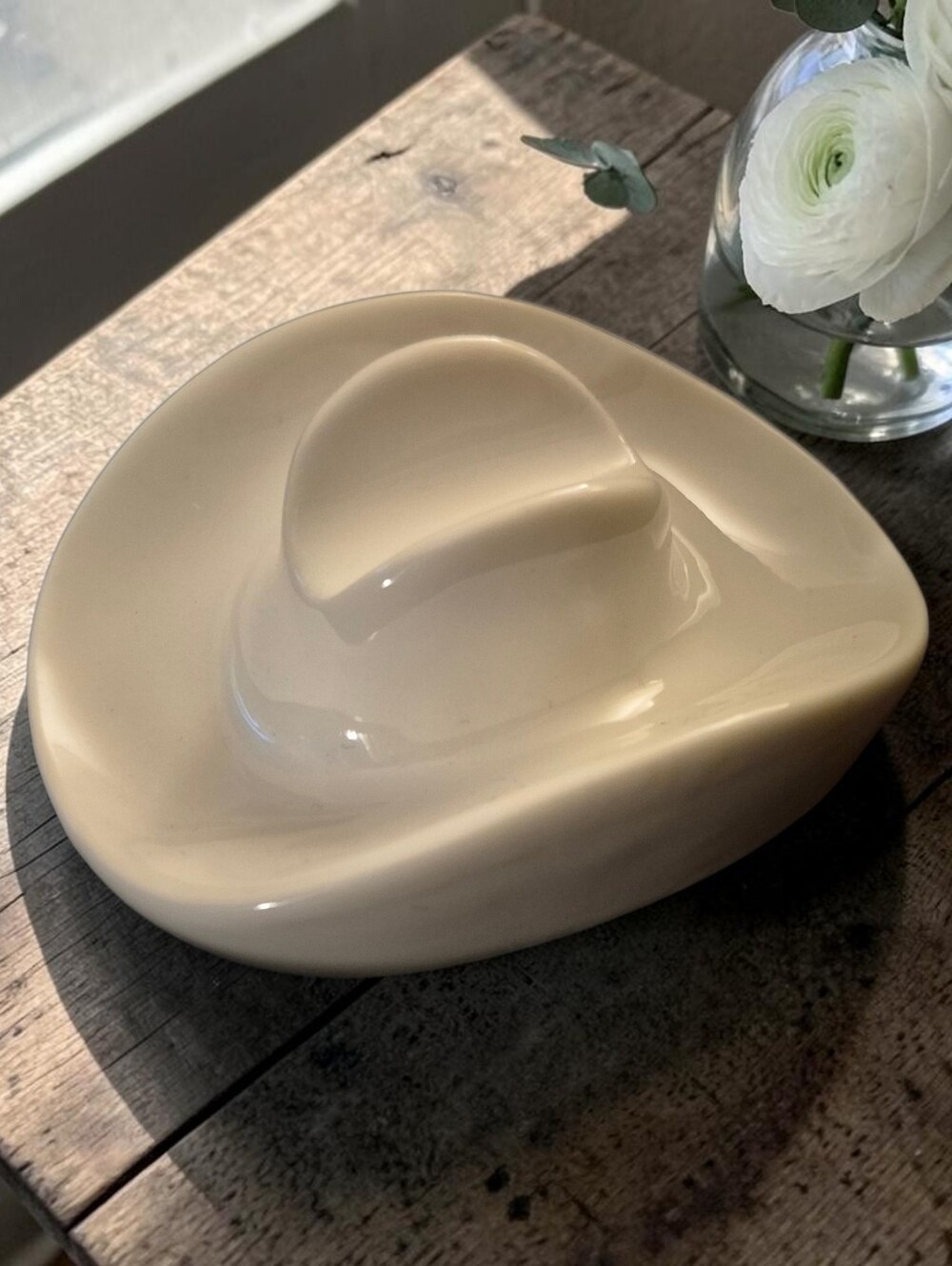 Cowboy Hat Ceramic Trinket Dish